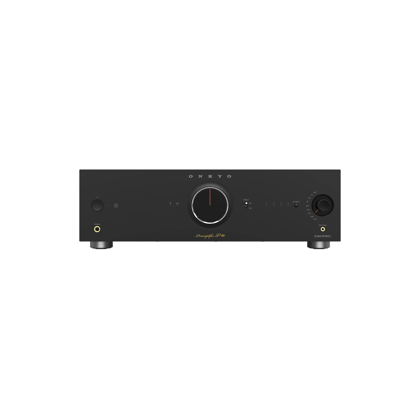 ONKYO P-80 Netzwerk-Vorverstärker, Schwarz