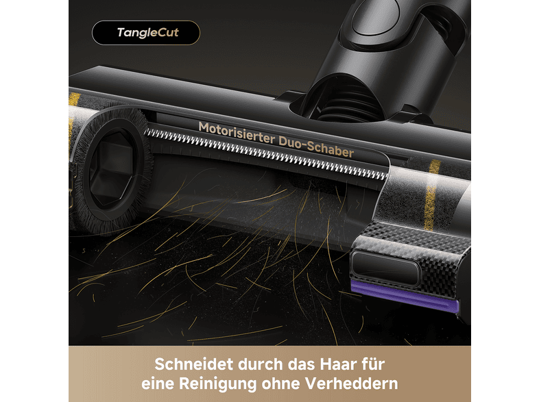 Dreame V20 Pro Akkusauger (0,5 l, Akkulaufzeit: 90 Min., Schwarz) — Foto 2 von 5