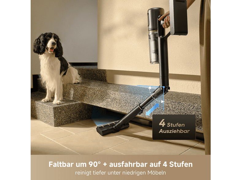 Dreame V20 Pro Akkusauger (0,5 l, Akkulaufzeit: 90 Min., Schwarz) — Foto 4 von 5