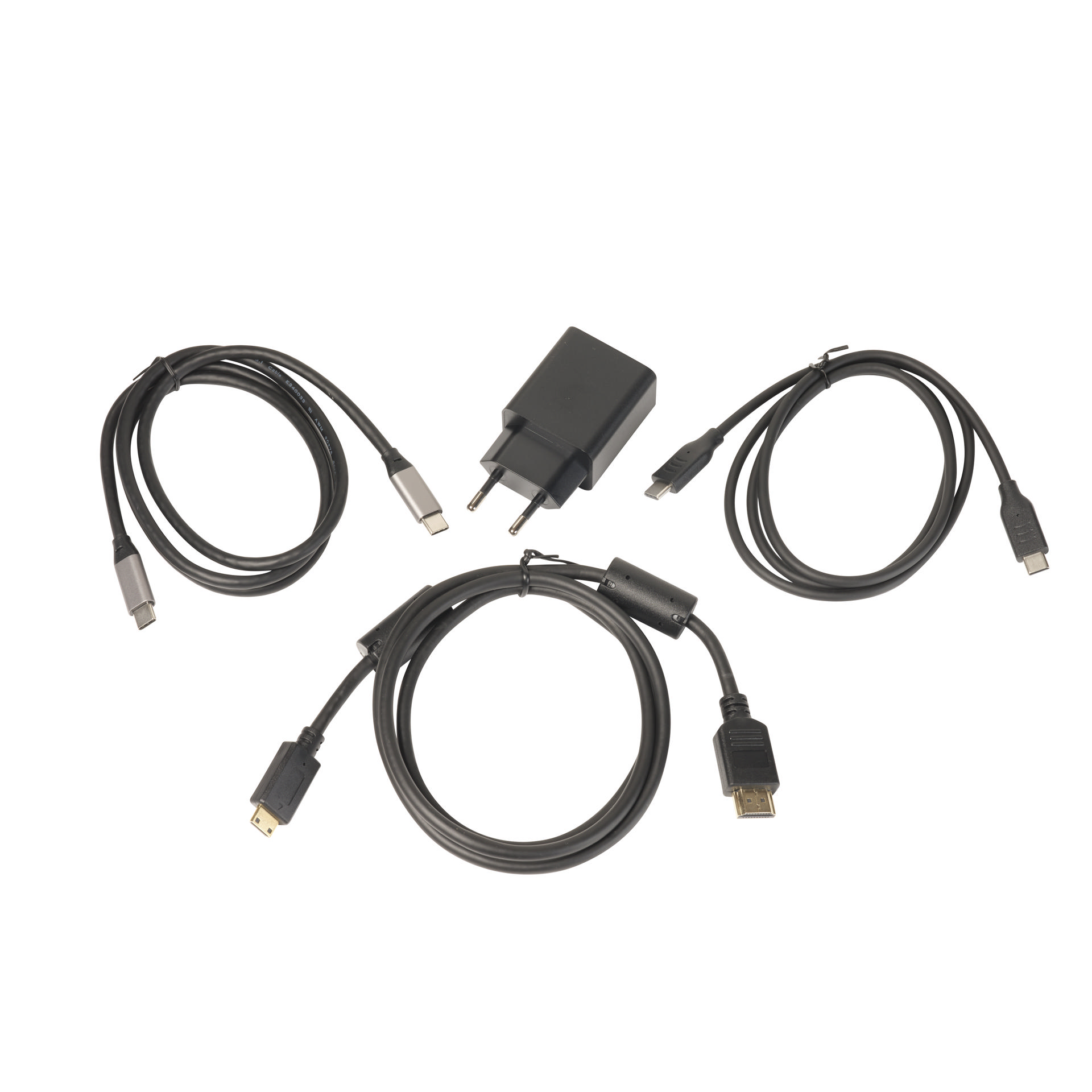 DENVER PMO-18501 18,5 Zoll Portabler Monitor, Full-HD, 14 ms Reaktionszeit, 250 cd/m², 60 Hz, Grau