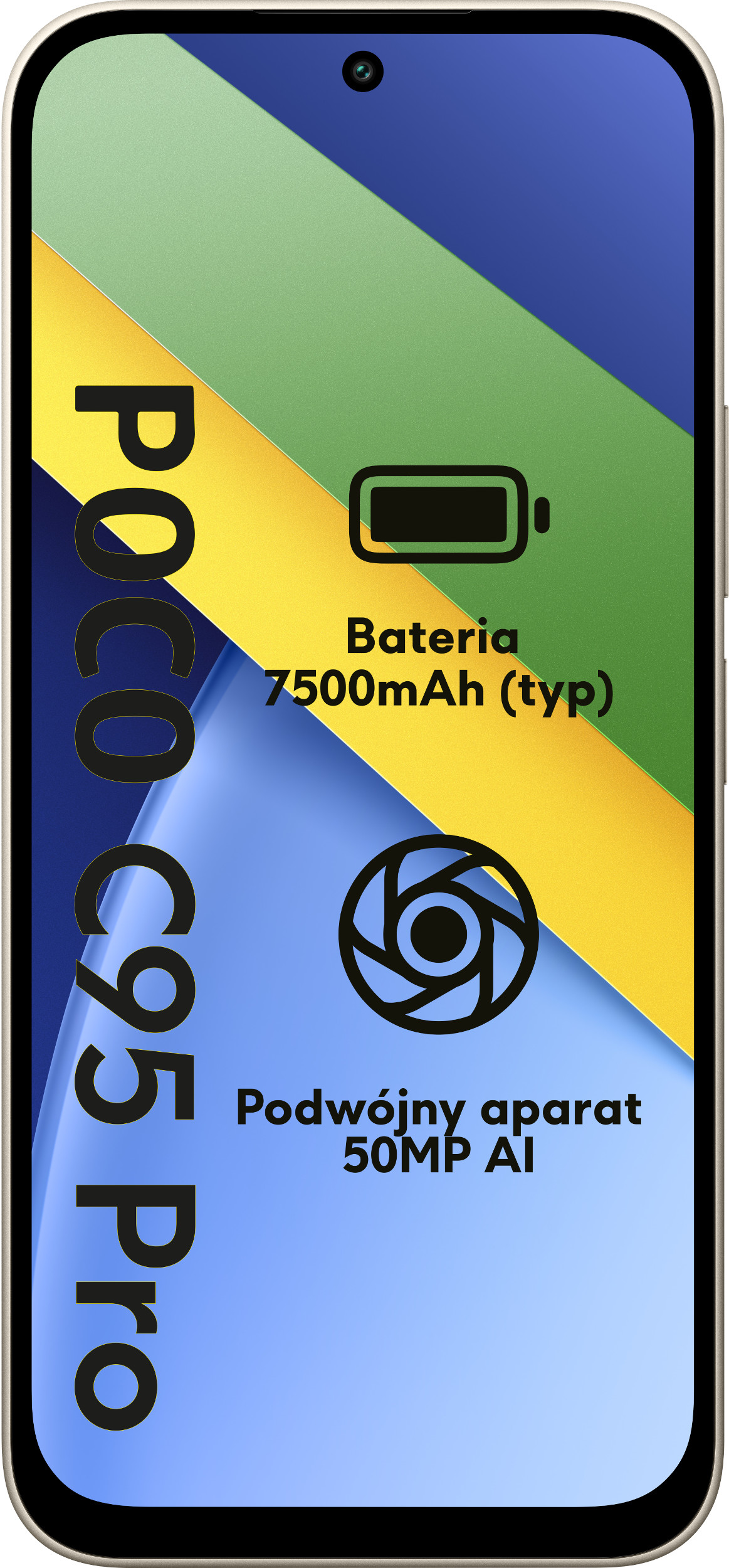 Smartfon POCO C95 Pro 4G (LTE) 6 GB/ 128 GB Zielony