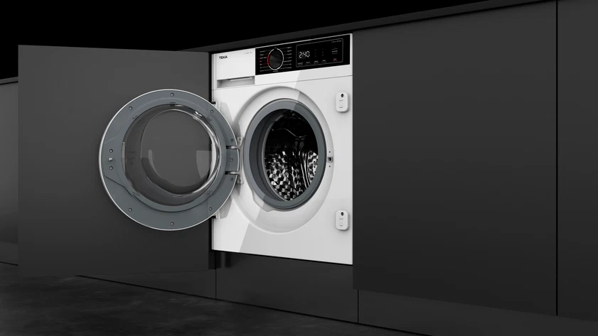 Lavadora integrable - Teka WMI 40841 W SP, 8 kg, 1400 rpm, 15 Programas, Inverter, Blanco