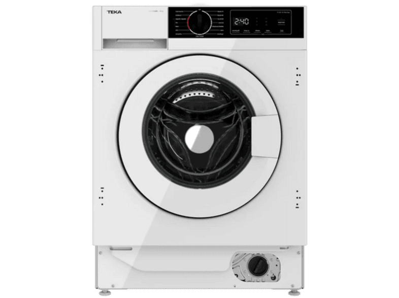 Lavadora integrable - Teka WMI 40841 W SP, 8 kg, 1400 rpm, 15 Programas, Inverter, Blanco