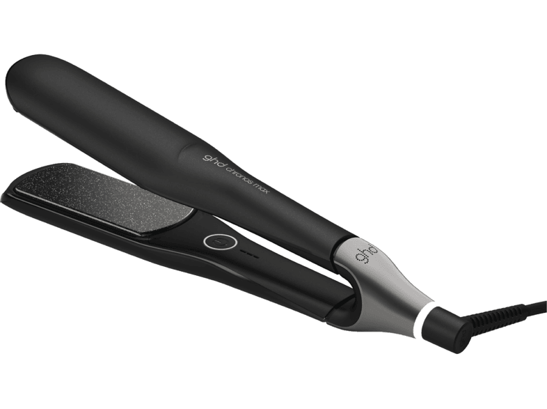 Plancha de pelo - ghd Chronos Max, Cerámica, 185 °C, Tecnología HD Motion-Responsive, Calentamiento rápido con revestimiento ultrabrillante, Negro