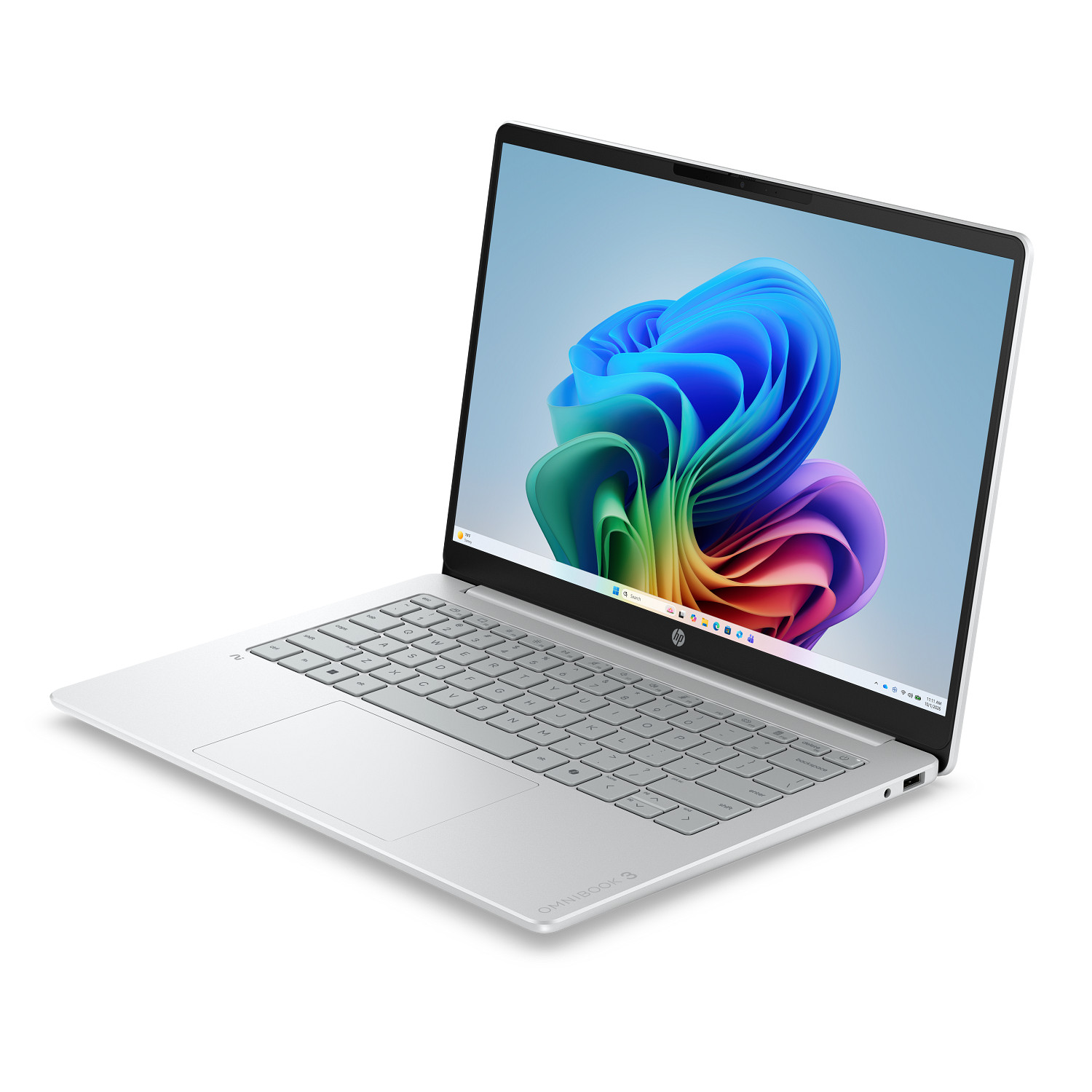 Portátil - HP OmniBook 3 Next Gen AI 14-hs0000nsx Copilot+PC, 14"2K, Intel® Core™ Ultra 5 322,46 TOPS,16GB RAM, 512GB SSD, Windows11Home, Sin cargador