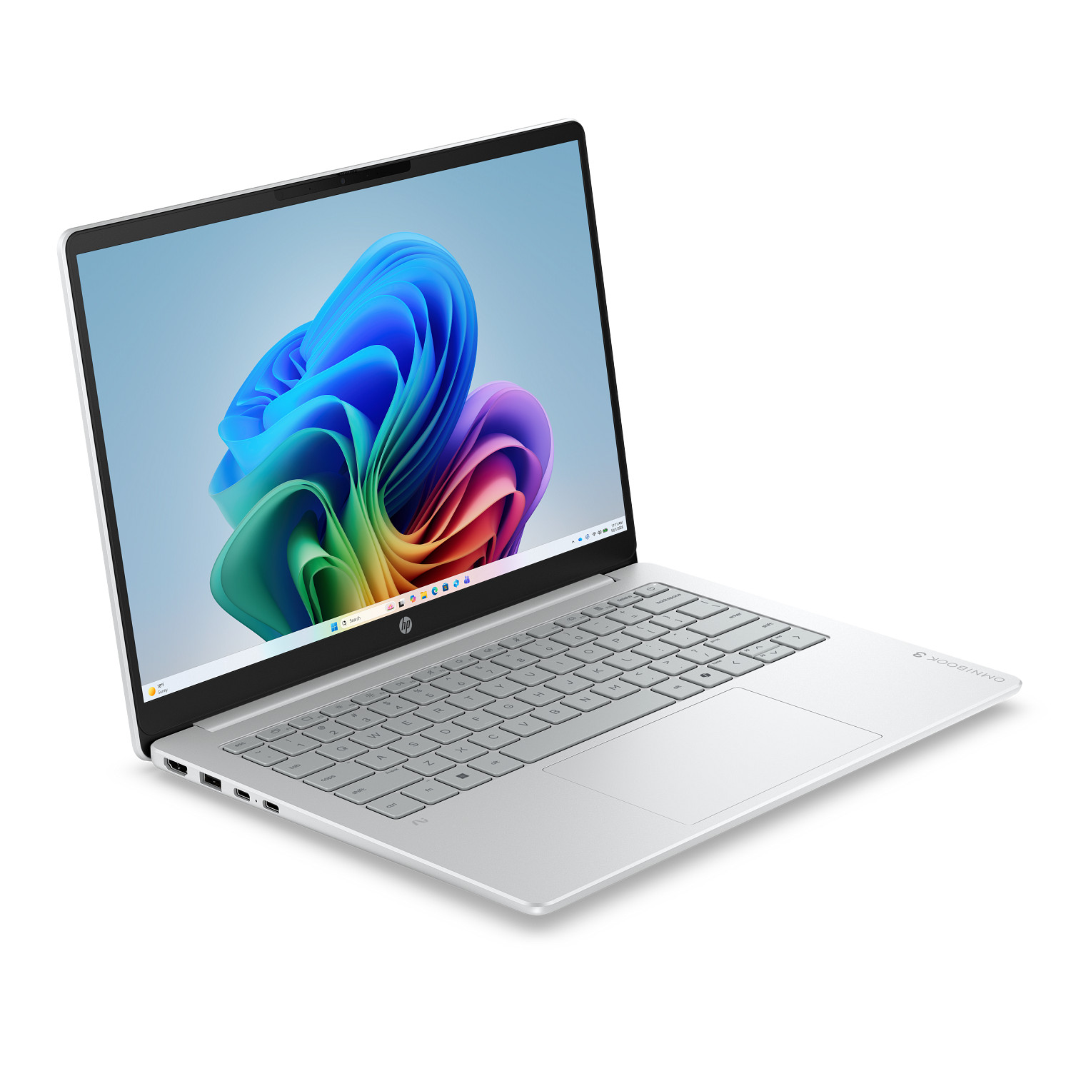 Portátil - HP OmniBook 3 Next Gen AI 14-hs0000nsx Copilot+PC, 14"2K, Intel® Core™ Ultra 5 322,46 TOPS,16GB RAM, 512GB SSD, Windows11Home, Sin cargador