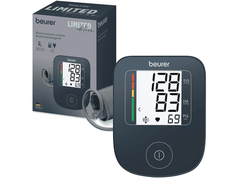 Beurer 610.15 BM 23 Limited Edition Blutdruckmessgerät (Netz-/Batteriebetrieb, Messung am Oberarm, von 22-42 cm) — Foto 4 von 5
