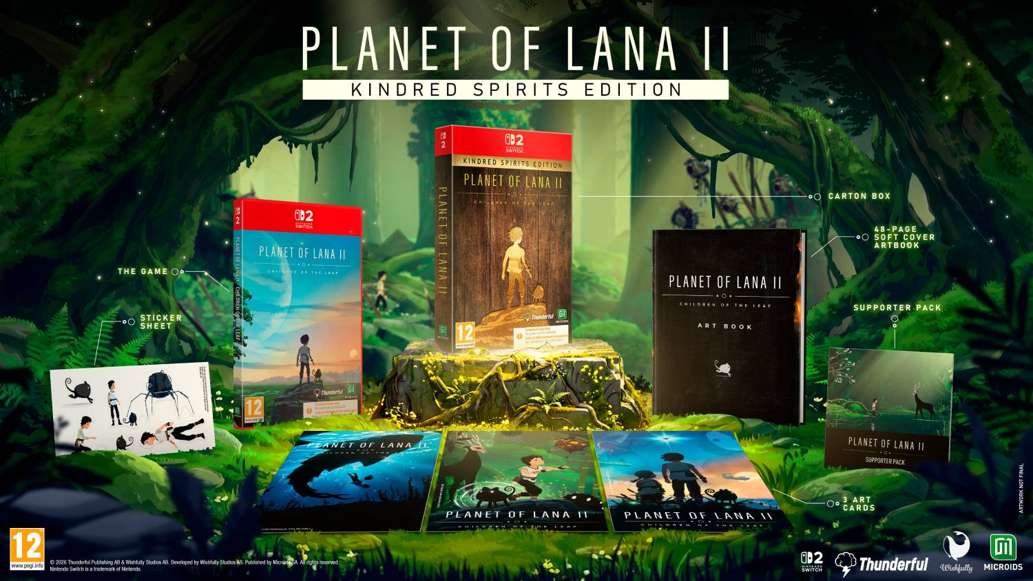 Nintendo Switch 2 Planet of Lana 2 - Kindred Spirits Edition (código de descarga)