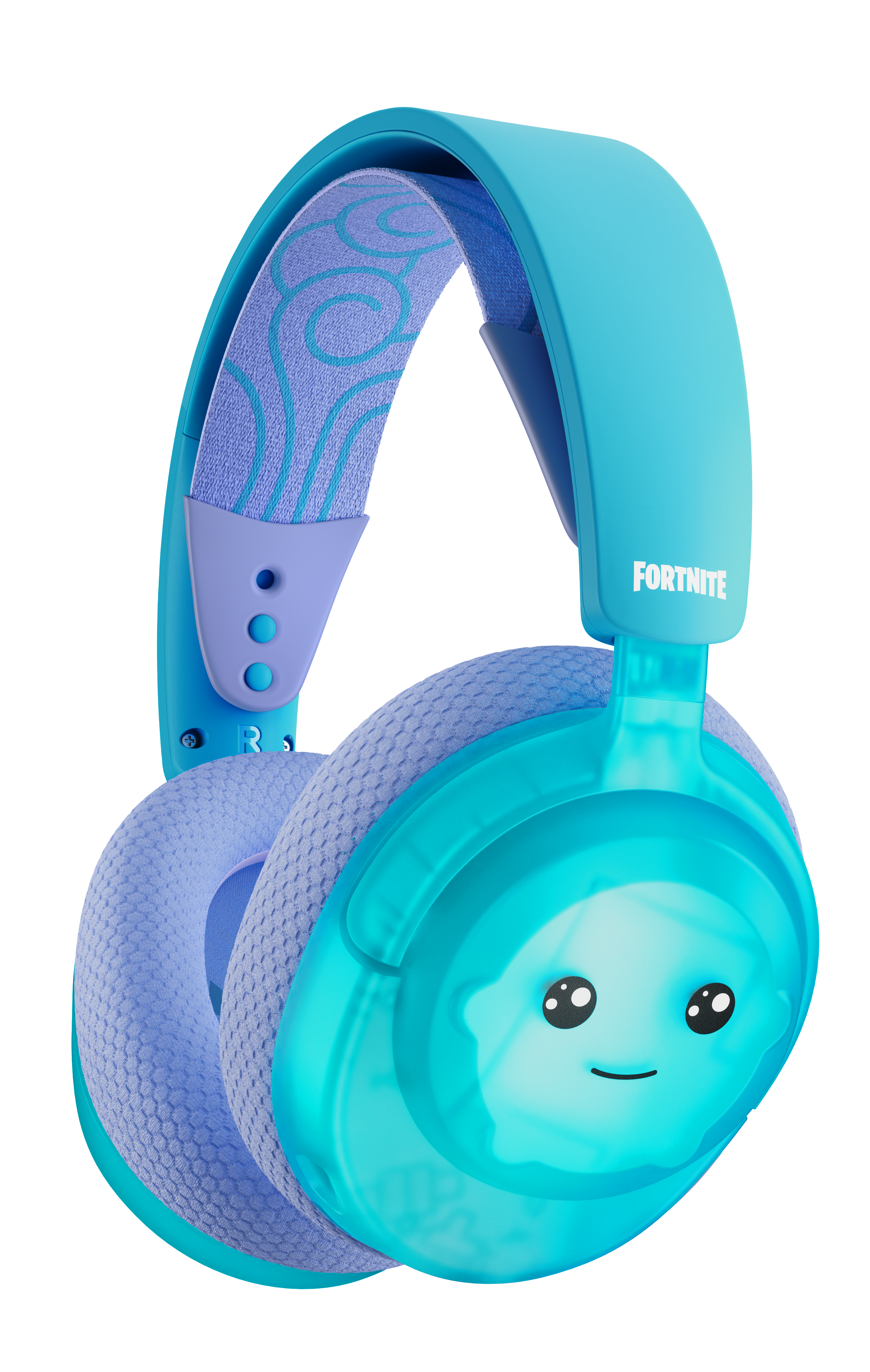 Słuchawki bezprzewodowe STEELSERIES Arctis Nova 3 Wireless Fortnite Niebiesko-fioletowy