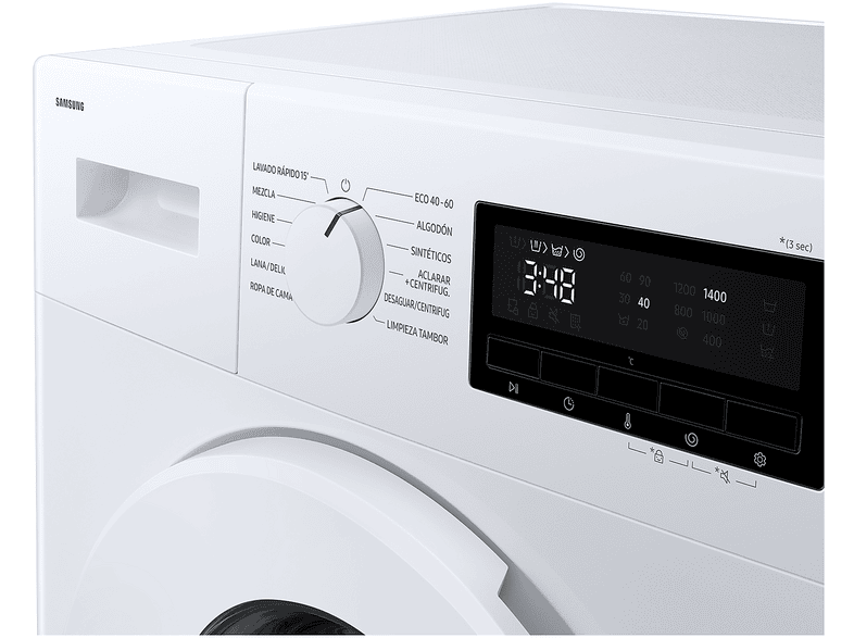 Lavadora Samsung Ww90fg3m05twec 9Kg A 1400Rpm Motor Inverter – imagen 2