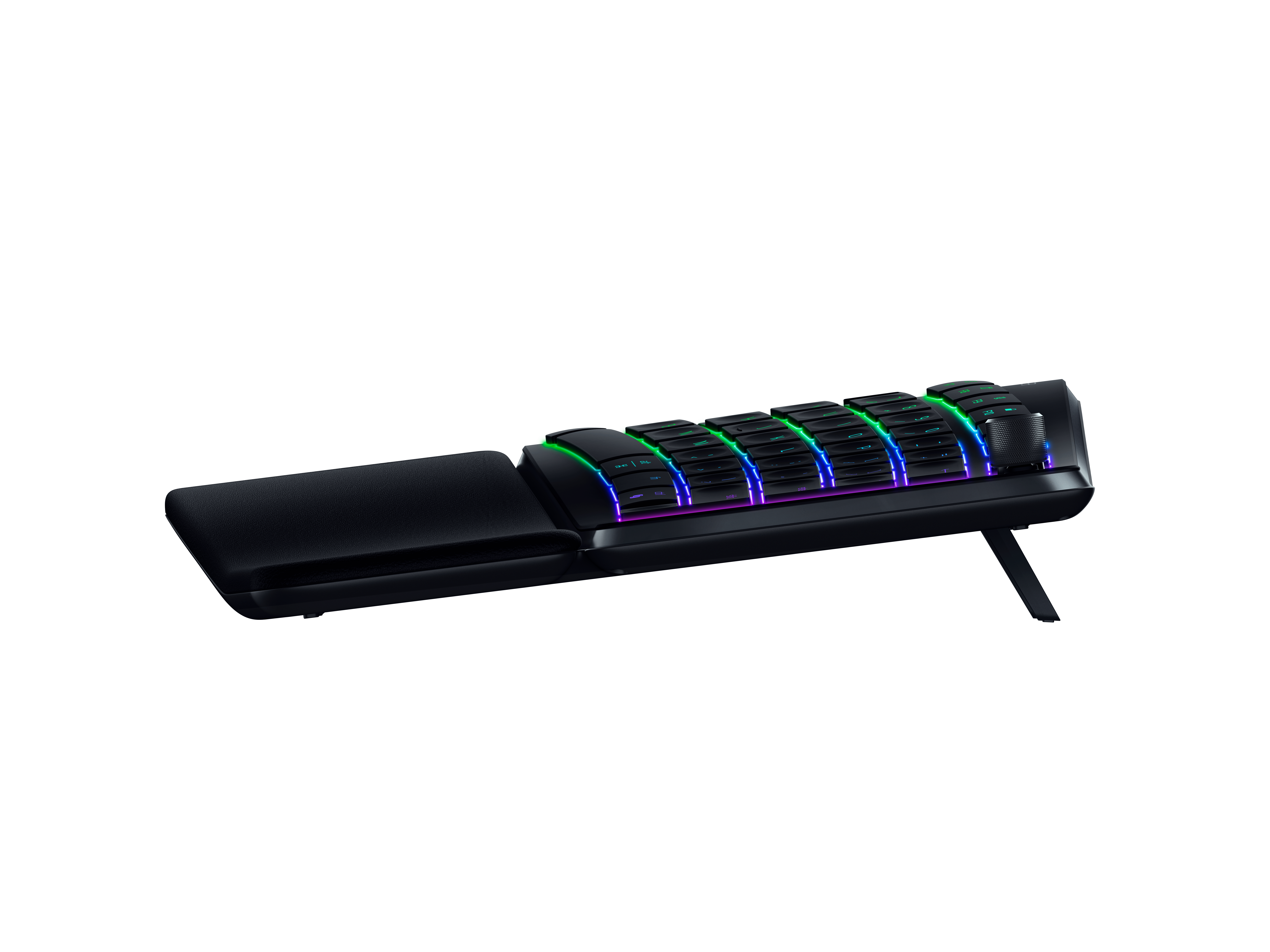 RAZER Pro Type Ergo, Tastatur, Scissor, Razer Membrane Switch, Kabelgebunden, kabellos, Schwarz 