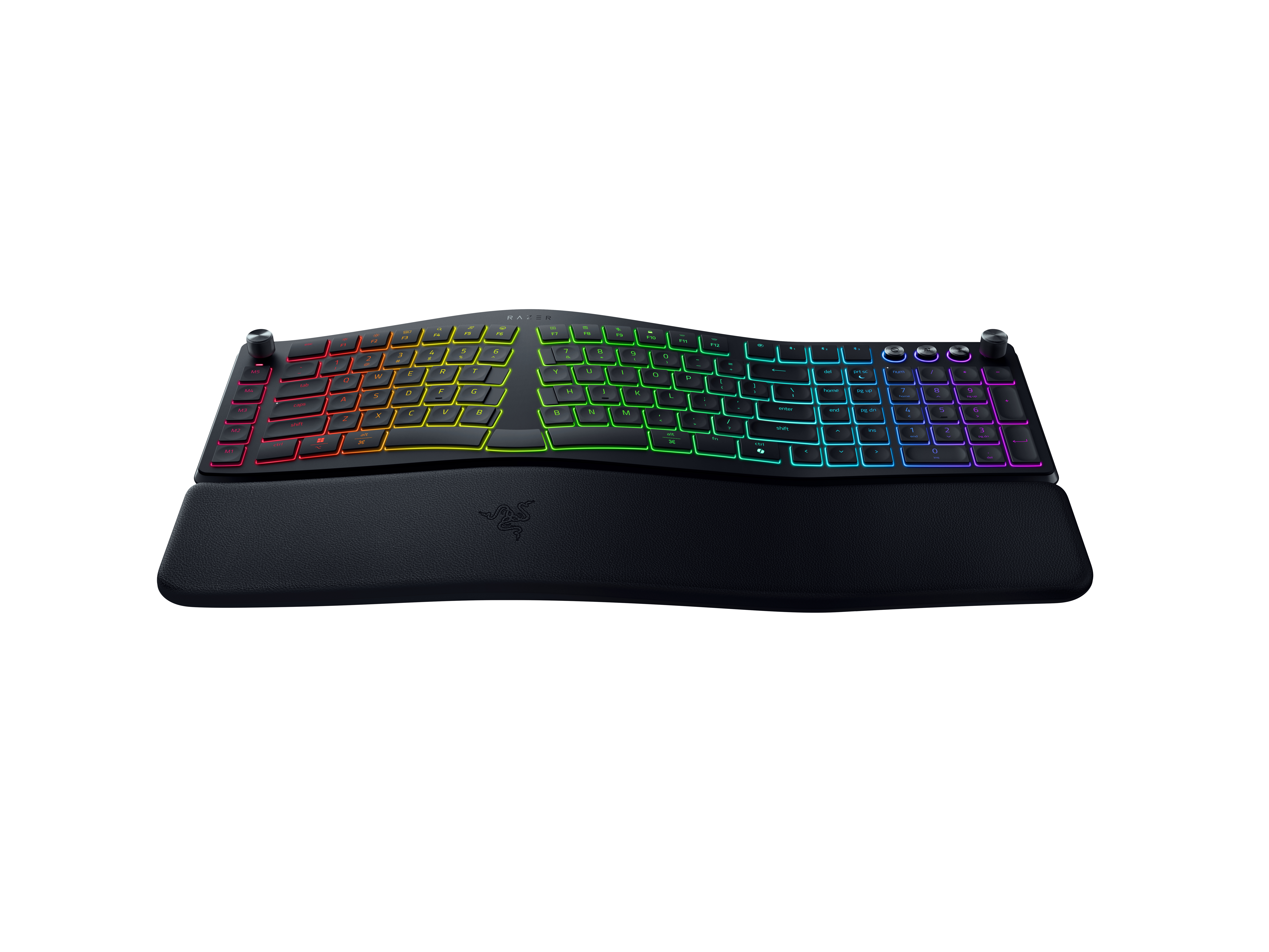RAZER Pro Type Ergo, Tastatur, Scissor, Razer Membrane Switch, Kabelgebunden, kabellos, Schwarz 