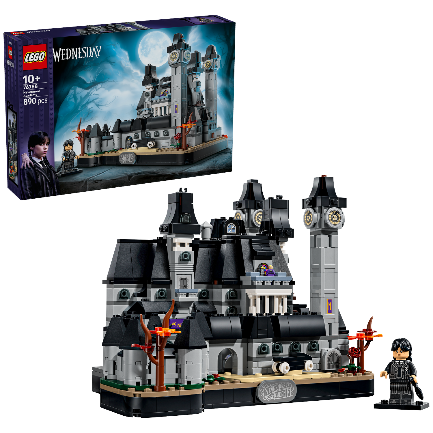 Lego Wednesday Wednesday 76788 Nimmermeer Academie Bouwstenen Meerkleurig