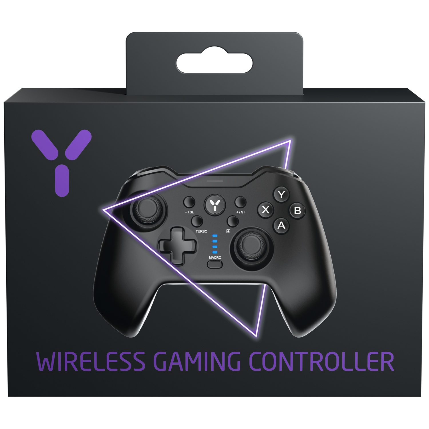ISY IGP-2000-BK Gamecontroller Multi-platform Zwart
