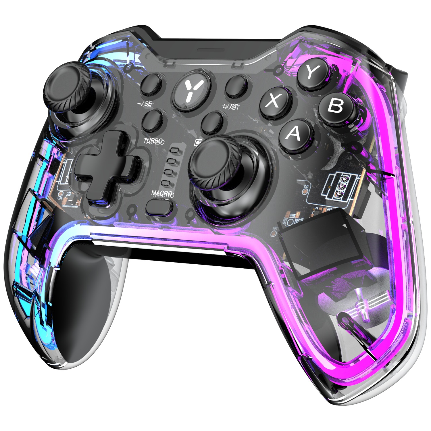 ISY IGP-2000-TP Gamecontroller Multi-platform Transparant