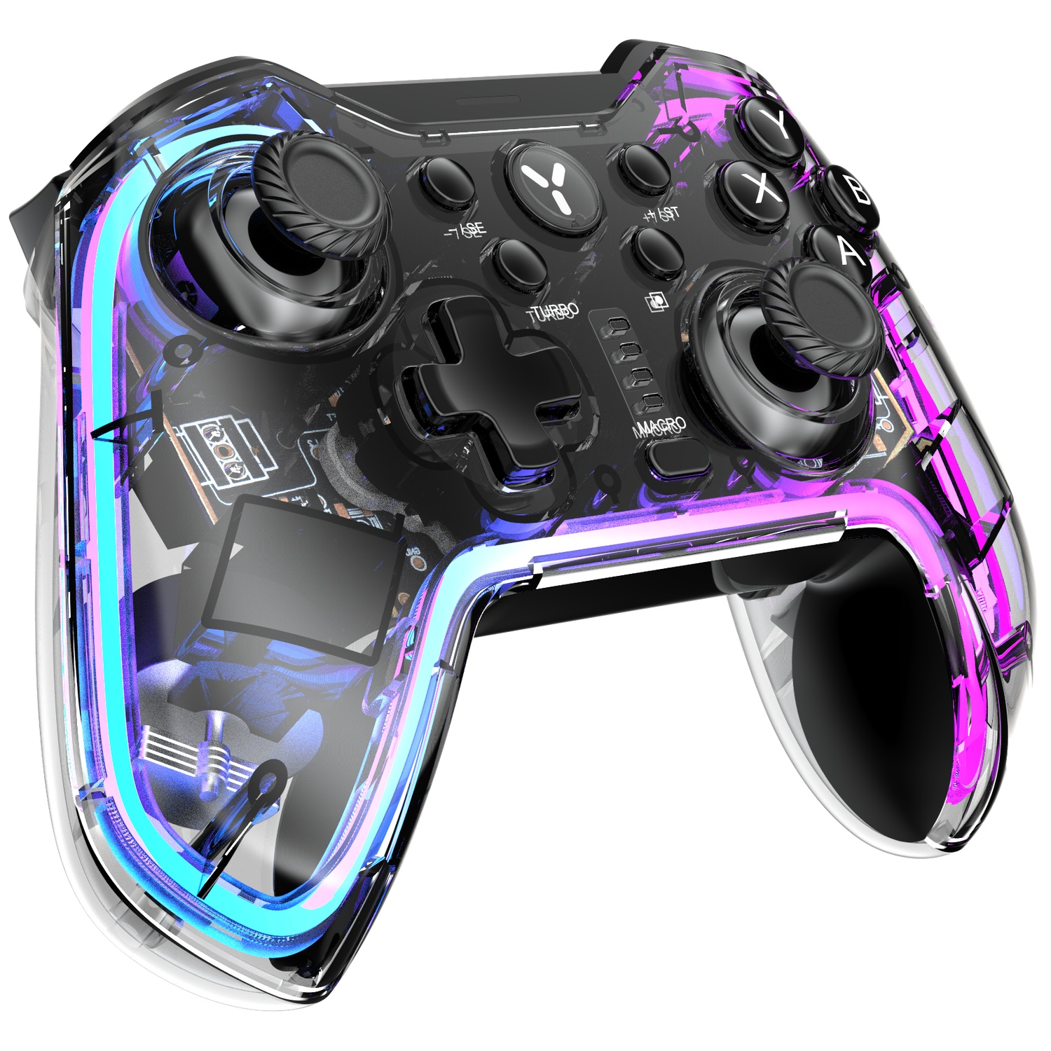 ISY IGP-2000-TP Gamecontroller Multi-platform Transparant