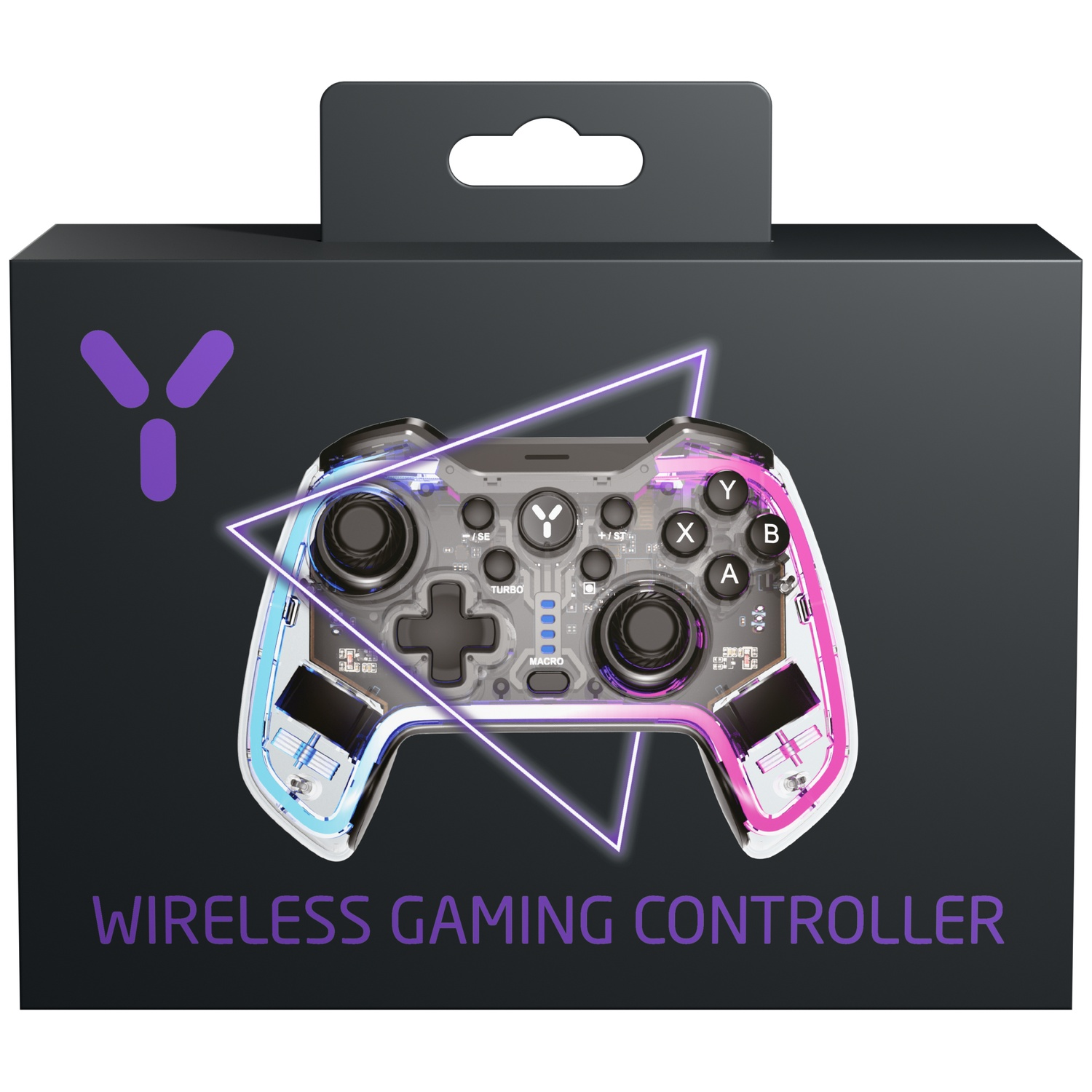 ISY IGP-2000-TP Gamecontroller Multi-platform Transparant