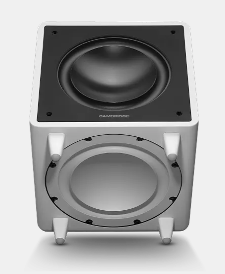 CAMBRIDGE MSX Sub 300 Aktiv-Subwoofer 300 Watt, Mattweiß