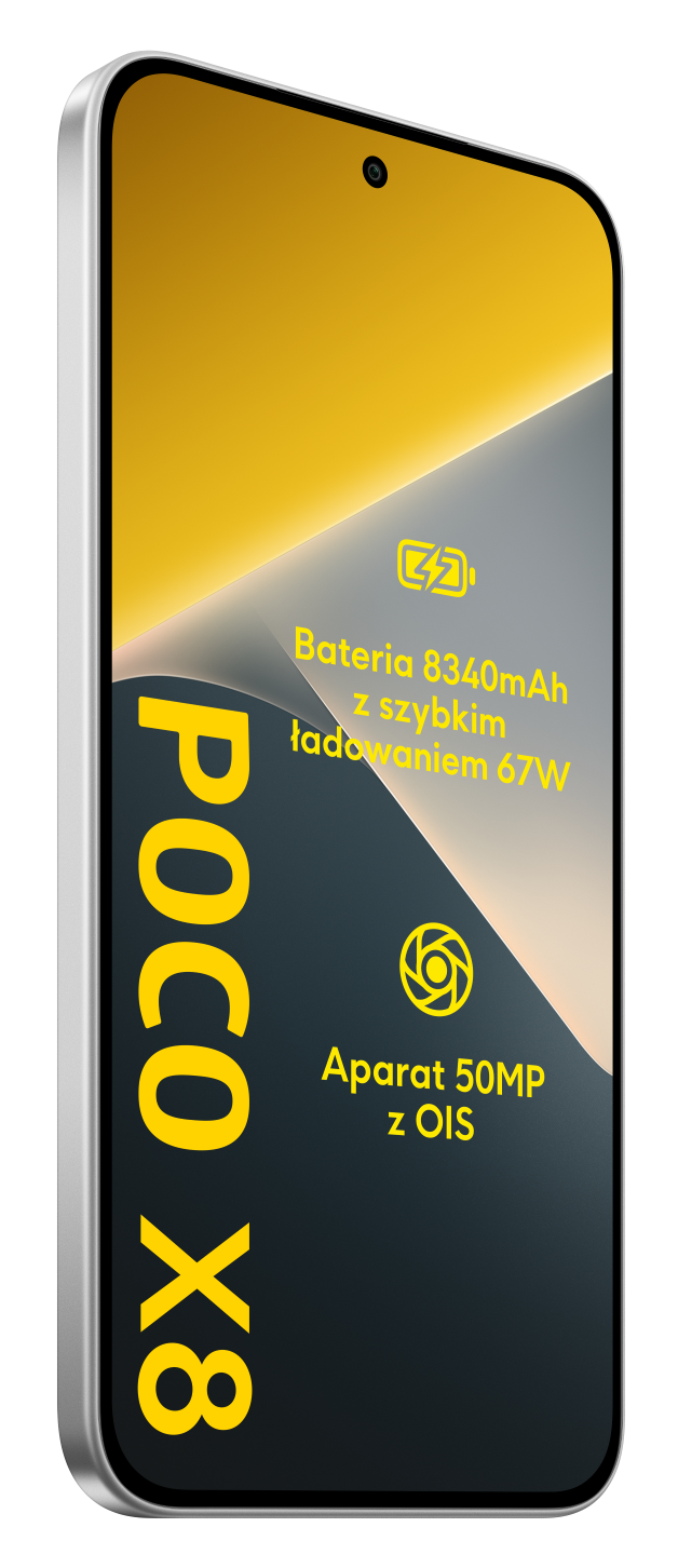 Smartfon POCO X8 5G 8 GB/ 256 GB Biały