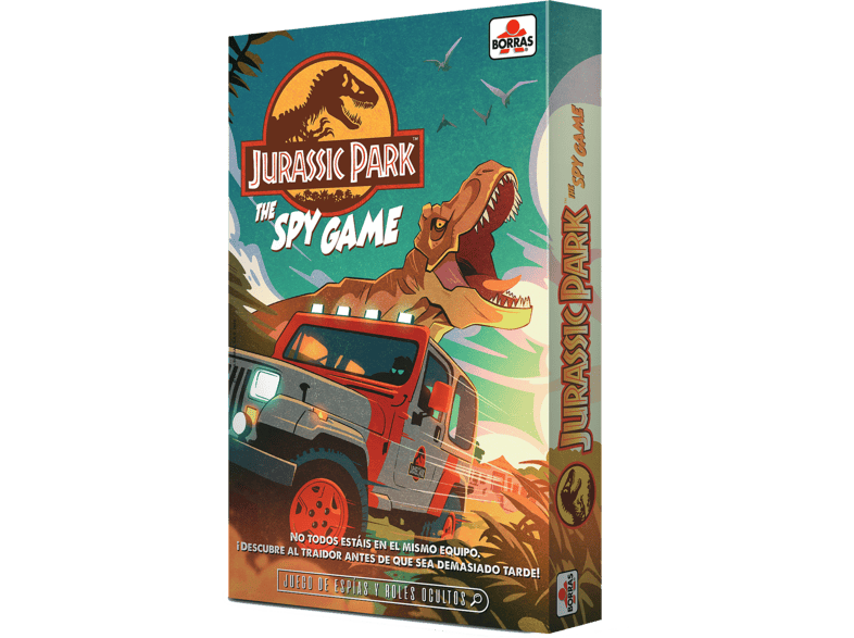Juego de mesa - Meridiem Jurassic Park. The Spy Game, 10 años, De 5 a jugadores