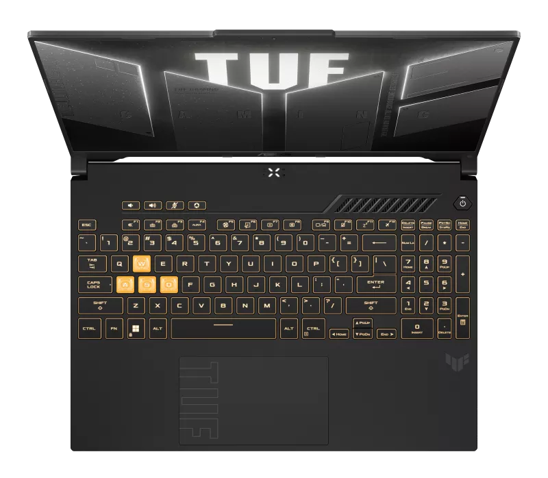 Laptop ASUS TUF Gaming F16 FX607VJR-C515W FHD+ / Intel® Core™ 5 205H / 16 GB RAM / 512 GB SSD / GeForce RTX™ 3050 / Windows 11 Home Szary
