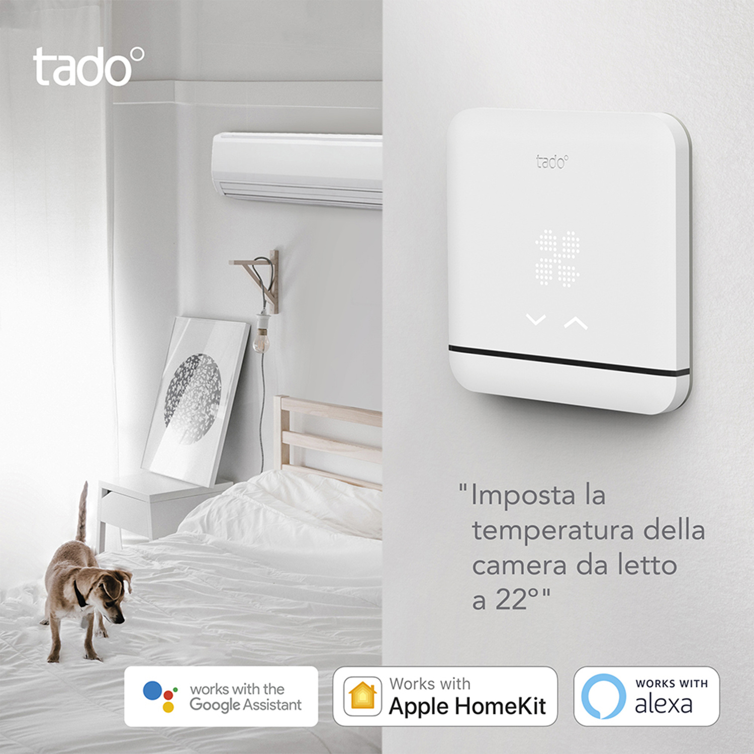 TERMOSTATO INTELLIGENTE TADO TERMOSTATO PER CLIMATIZZATORE V3+