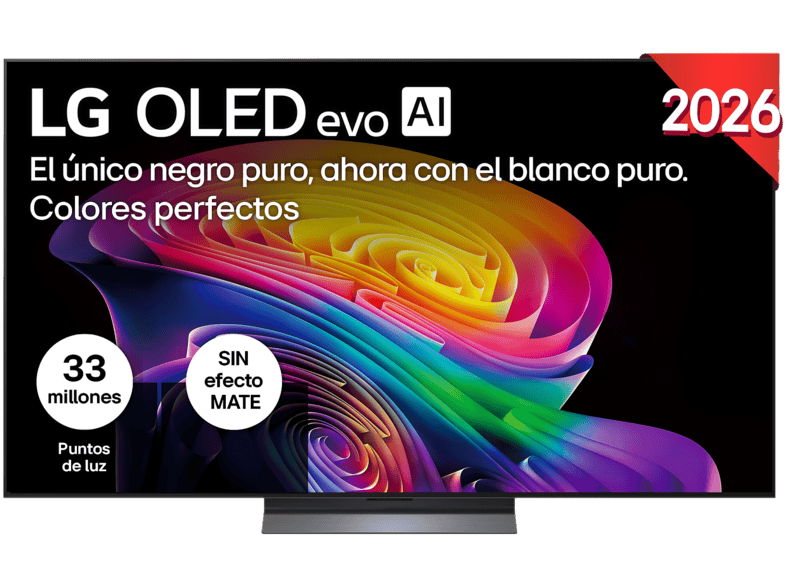 TV OLED 65" - LG OLED65C65LA, evo 4K, Procesador Inteligente α11 AI Processor 4K Gen3, Smart TV, DVB-T2 (H.265), Negro