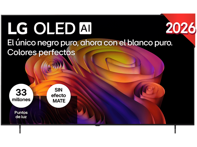 TV OLED 77" - LG OLED77B6ELC, 4K, Procesador Inteligente α8 AI Processor 4K Gen3, Smart TV, DVB-T2 (H.265), Negro