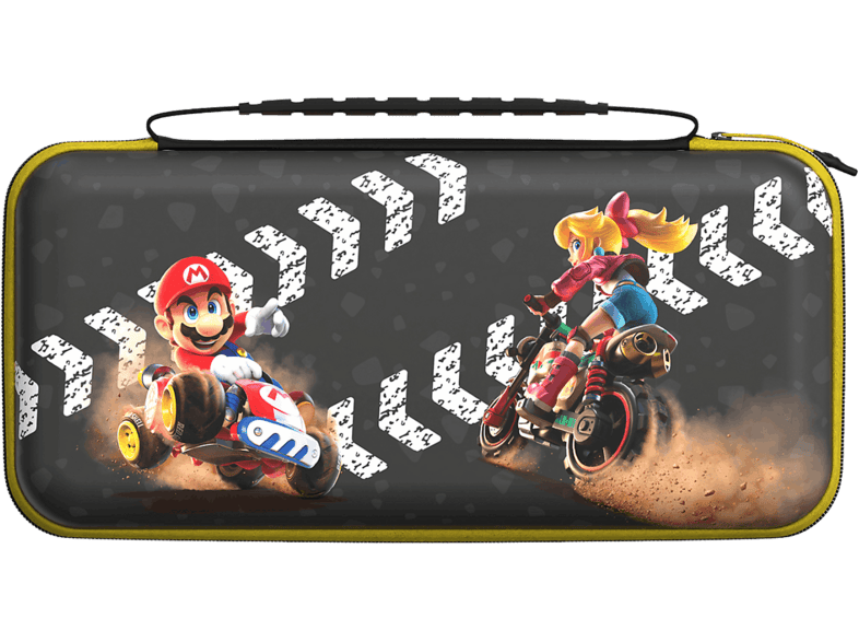 Funda Nintendo Switch 2 - Turtle Beach Mario Kart World, Compatible con y 1, Brilla en la oscuridad, Multicolor