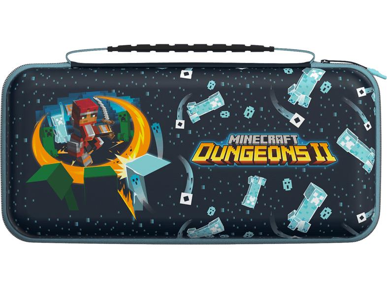 Funda Nintendo Switch 2 - Turtle beach PlayTrek Minecraft Dungeons II, Compatible con y 1, Multicolor