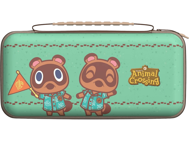 Funda Nintendo Switch 2 - Turtle Beach PlayTrek Travel Case (Timmy & Tommy), Compatible con y 1, Verde/Marrón