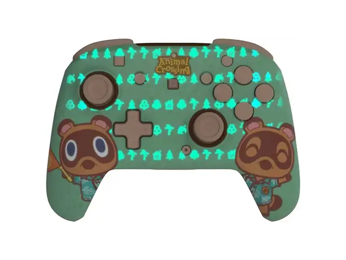 Mando Nintendo Switch 2 - Turtle Beach Animal Crossing, Compatible con Nintendo Switch, Switch Lite, OLED, Switch 2, Inalámbrico, Verde claro