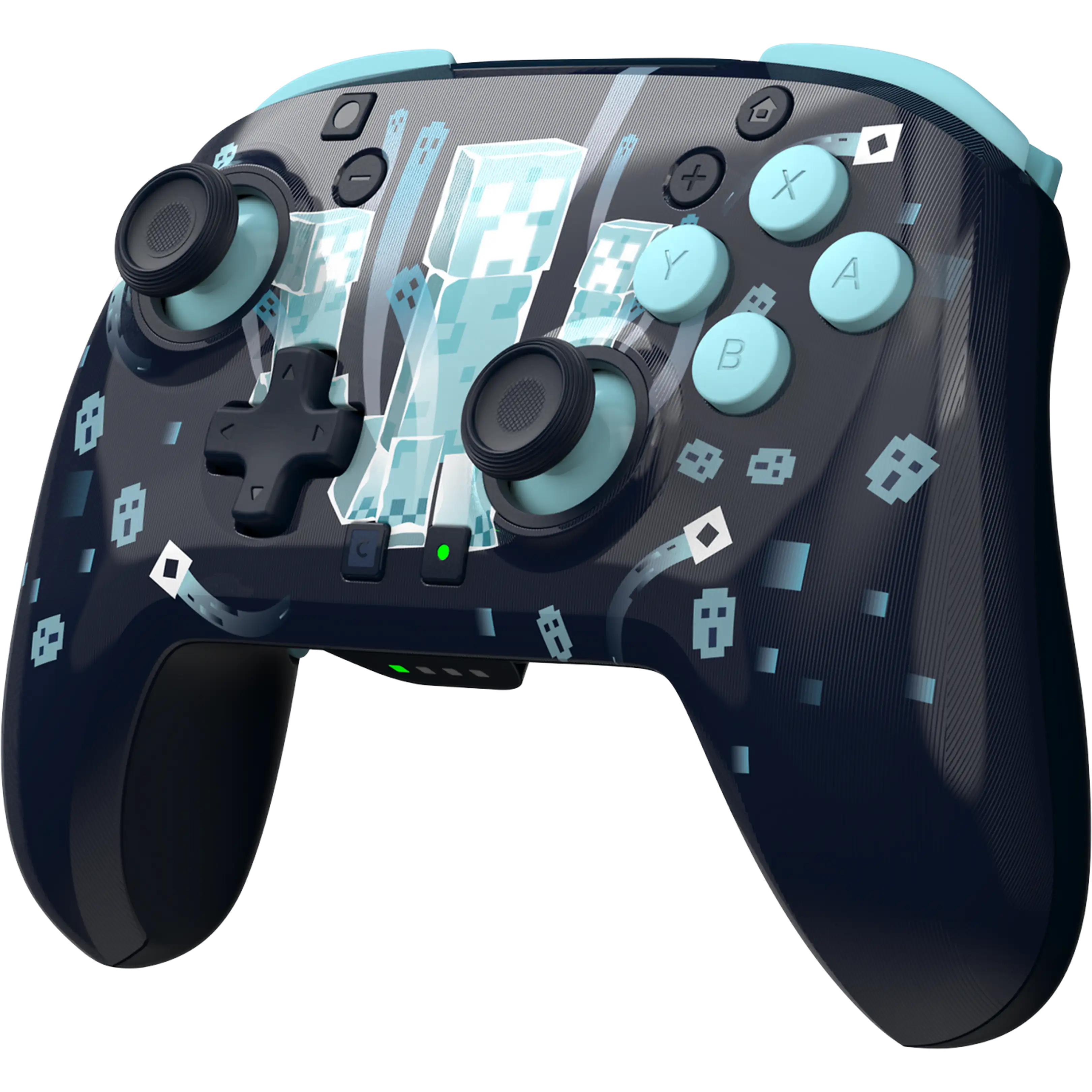 Mando Nintendo Switch 2 - Turtle Beach Minecraft Dungeons II, Compatible con Nintendo Switch, Switch Lite, OLED, Switch 2, Inalámbrico, IluminaciónRGB