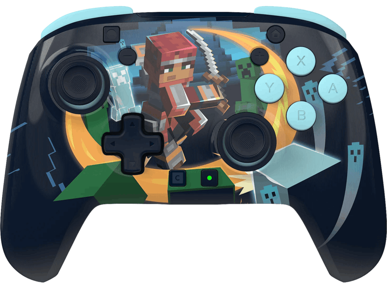 Mando Nintendo Switch 2 - Turtle Beach Minecraft Dungeons II, Compatible con Switch, Lite, OLED, 2, Inalámbrico, IluminaciónRGB