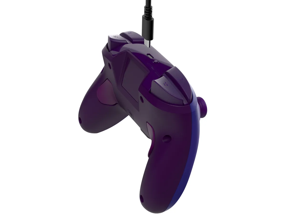Mando Nintendo Switch 2 - Turtle Beach Fortnite, Compatible con Nintendo Switch, Switch Lite, OLED, Switch 2, Inalámbrico, Iluminación RGB, Morado