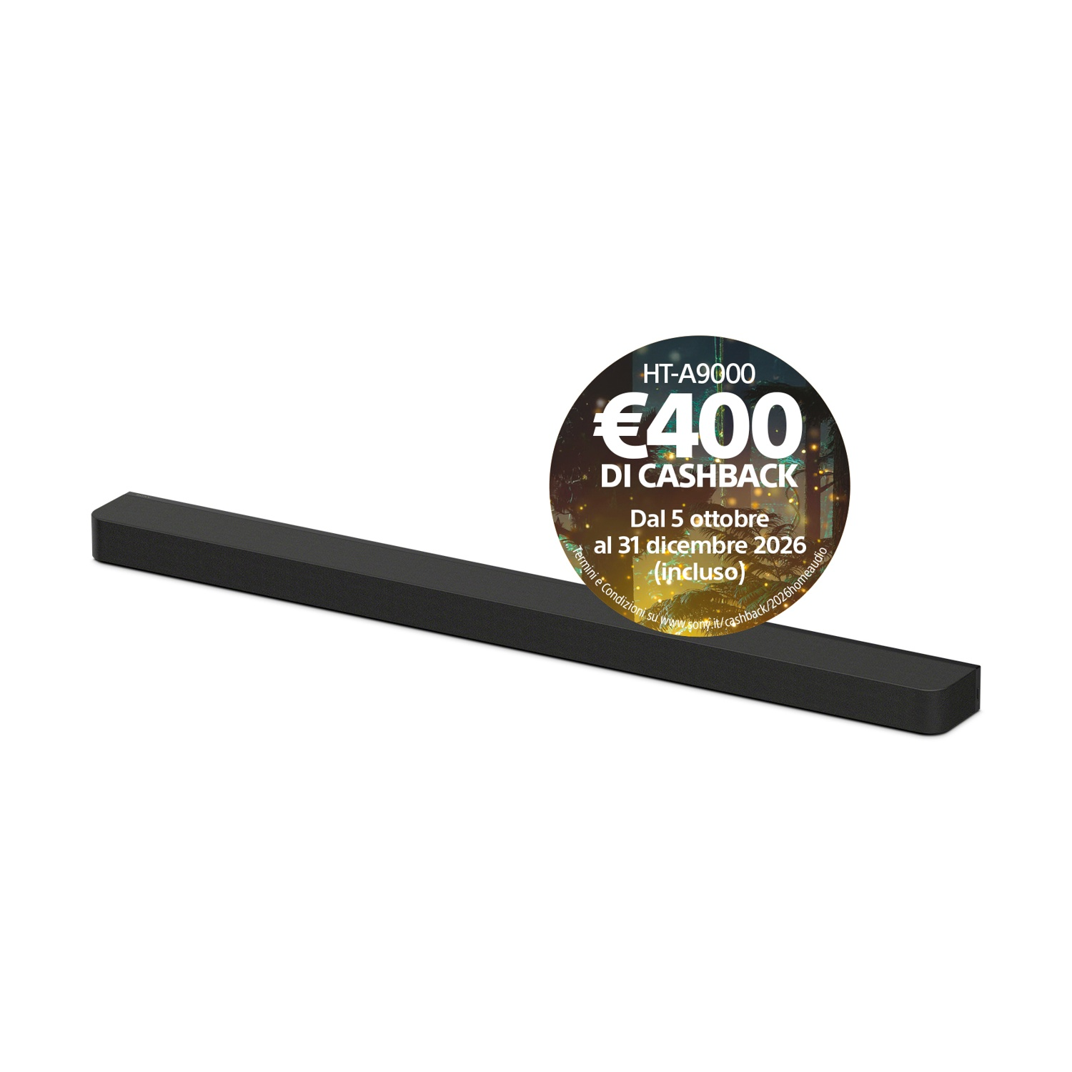 SOUNDBAR SONY BRAVIA Theatre Bar 9 7.0.2 canali, Potenza Max 585 W, Cassa wireless, Nero