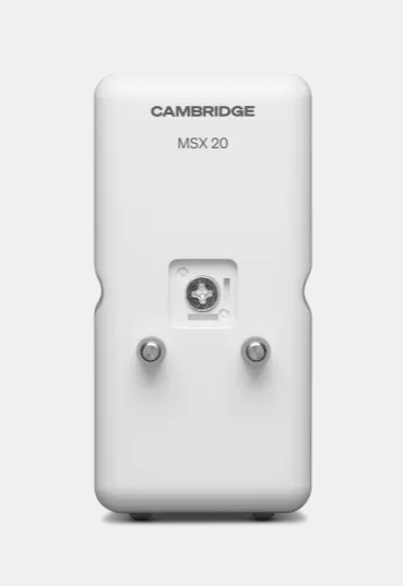 CAMBRIDGE MSX 20 Kompakter kabelgebundener Satellitenlautsprecher (Stück), Mattweiß