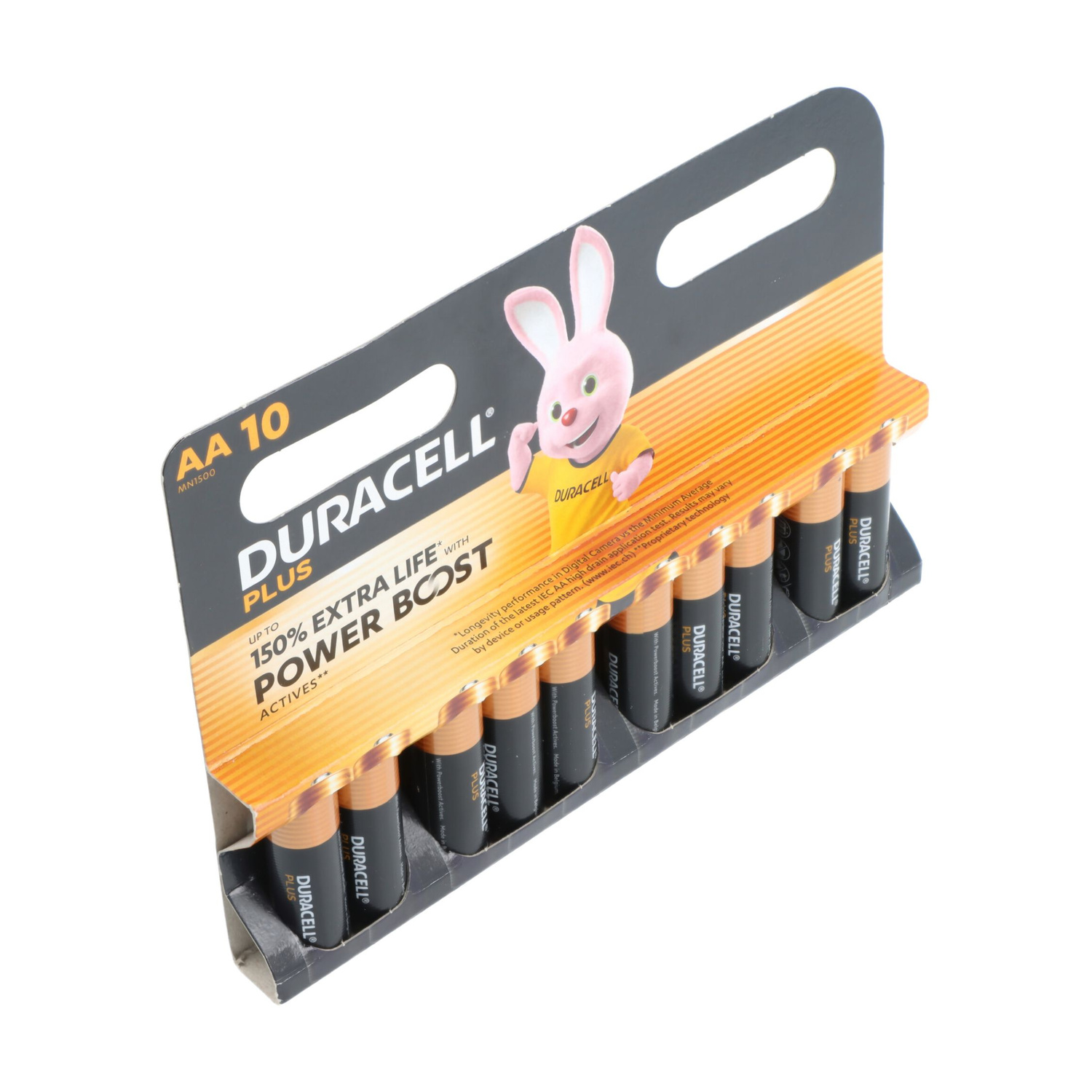 BATTERIE STILO AA DURACELL PLUS POWERBOOST AA 10 PZ