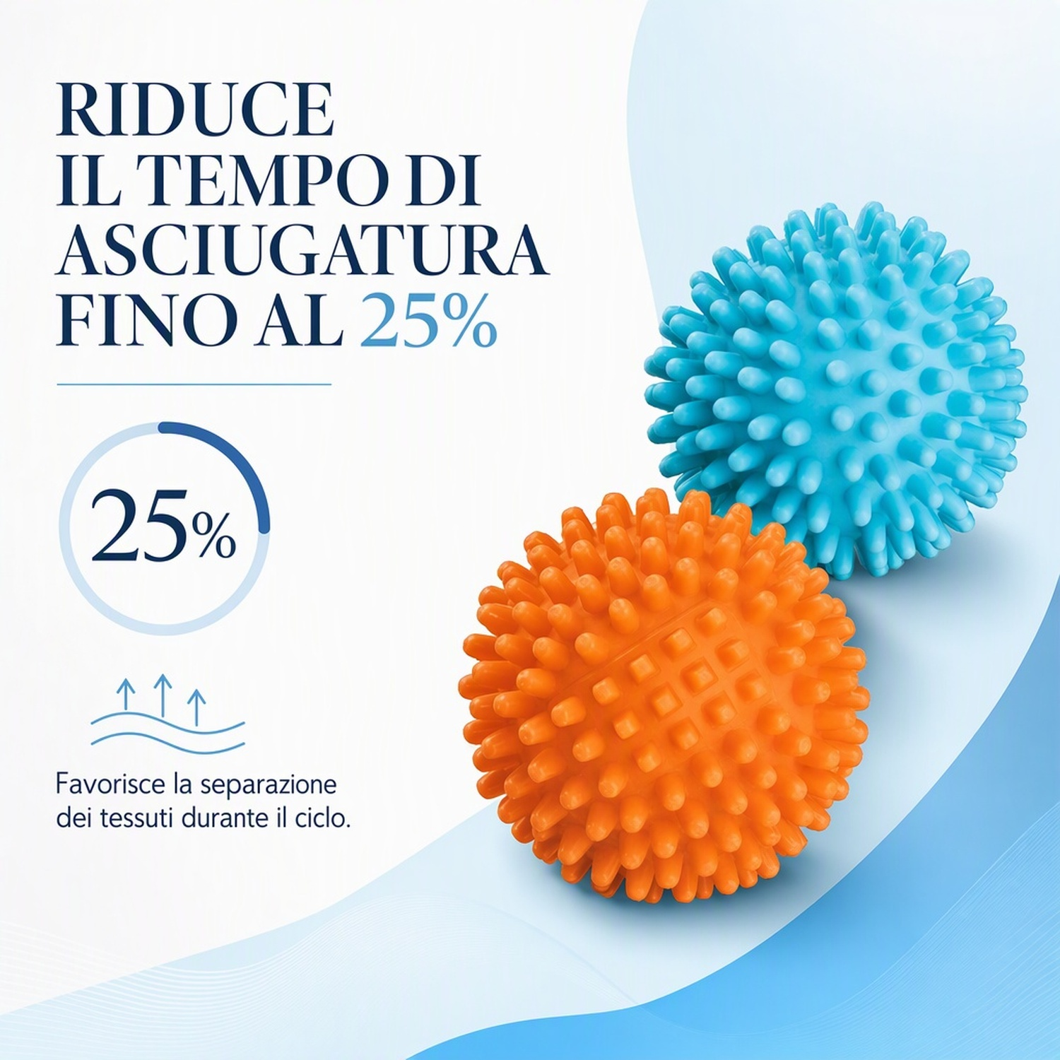 PALLINE ASCIUGATRICE, RIUTILIZZABILI, SET DA 2 PEZZI, KOENIC