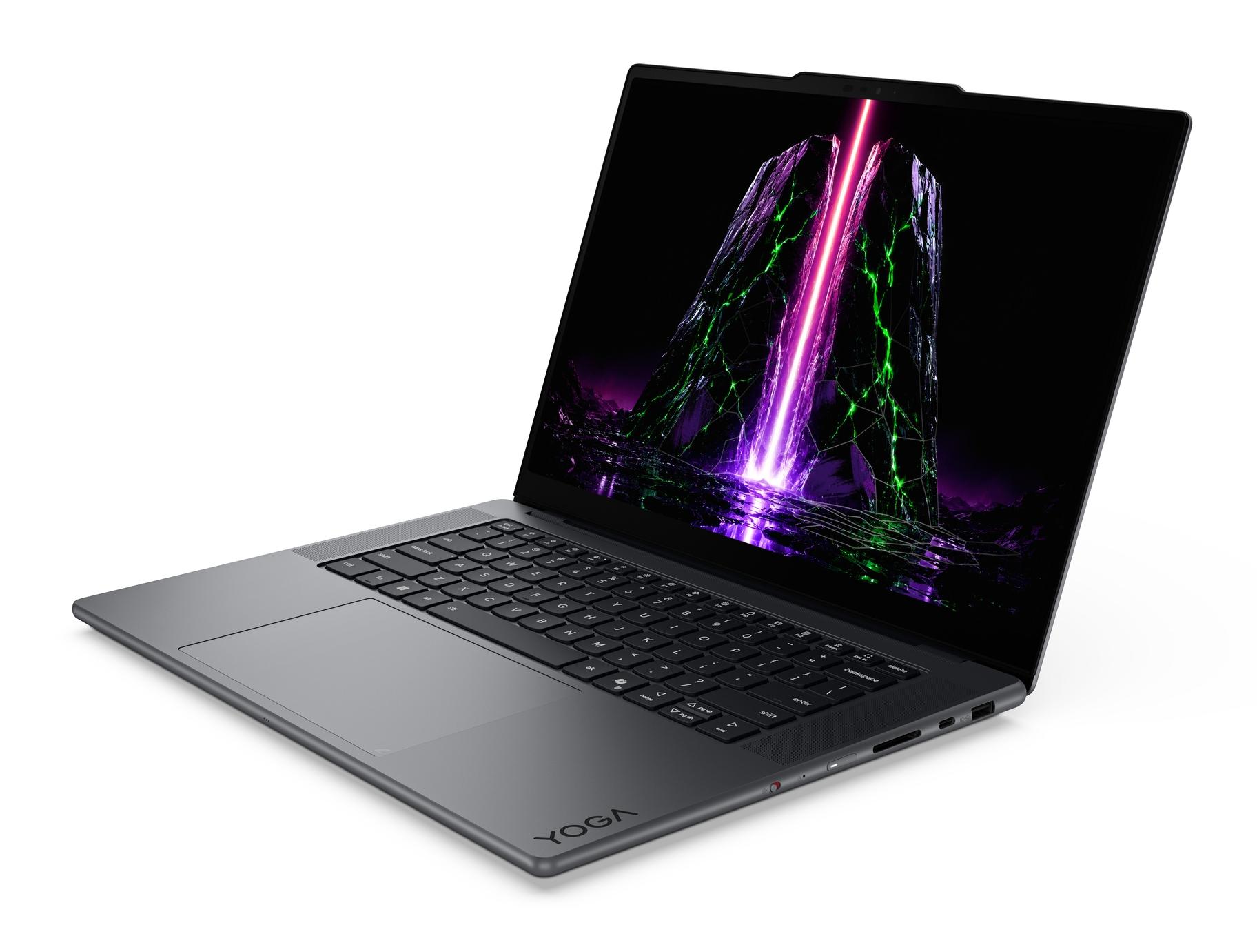 Laptop LENOVO Yoga Pro 9 15N1X11 2.5K OLED Dotykowy / NVIDIA RTX Spark N1X z 6144-core GPU i 20-core CPU / 64 GB RAM / 1 TB SSD / Windows 11 Pro Szary