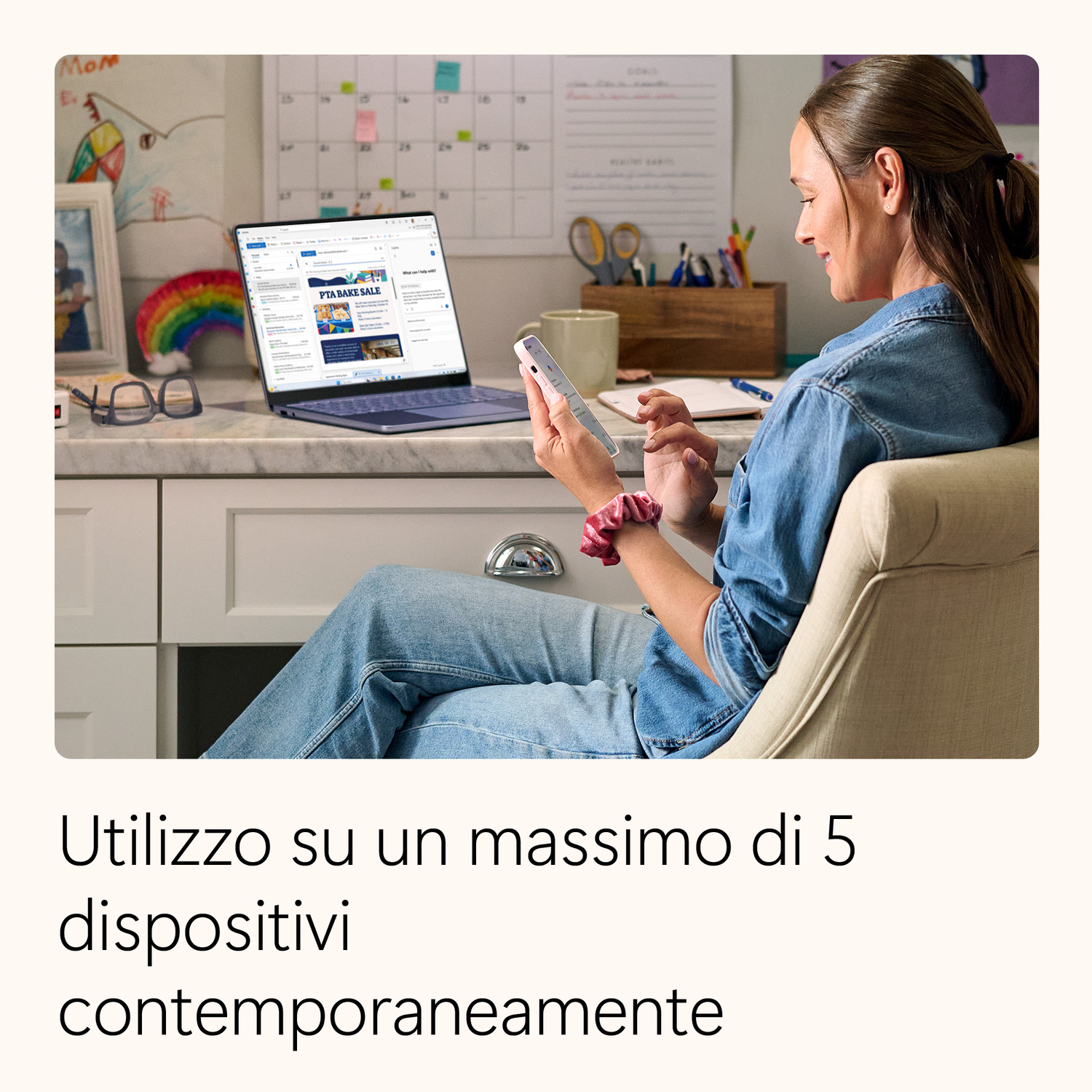 Microsoft 365 Personal - 12 mesi per 1 utente (5 dispositivi) - App Office con AI + 1TB di Spazio di Archiviazione OneDrive [Multipiattaforma] - Digitale