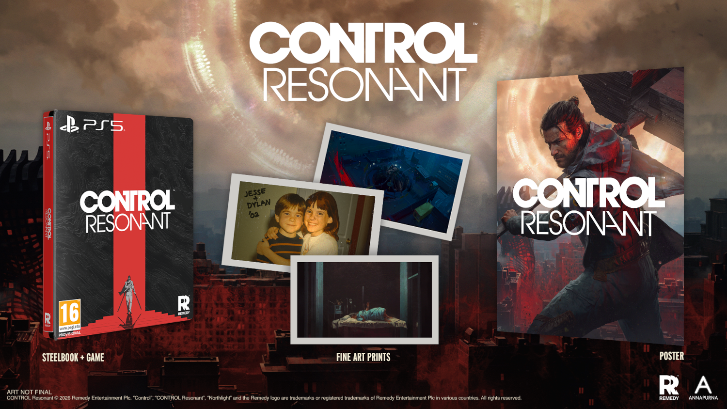 CONTROL Resonant - Steelbook Edition (PlayStation 5)