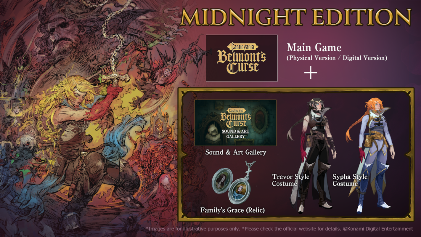 Castlevania: Belmont's Curse - Midnight Edition (PlayStation 5)