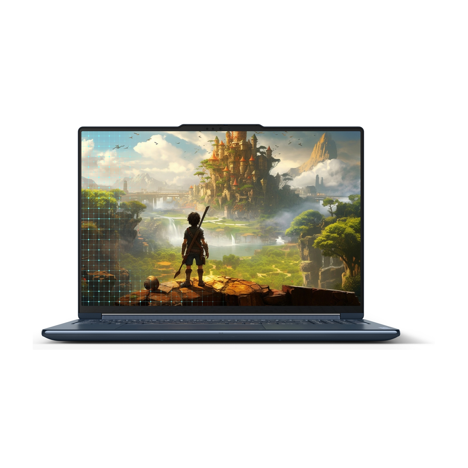 LENOVO Yoga 9 2-in-1 16N1X11 NOTEBOOK CONVERTIBILE, 16 ", processore NVIDIA RTX Spark N1X con 5120-core GPU e 18-core CPU, RAM 32 GB, 1000 GB SSD, Blue, Windows 11 Home