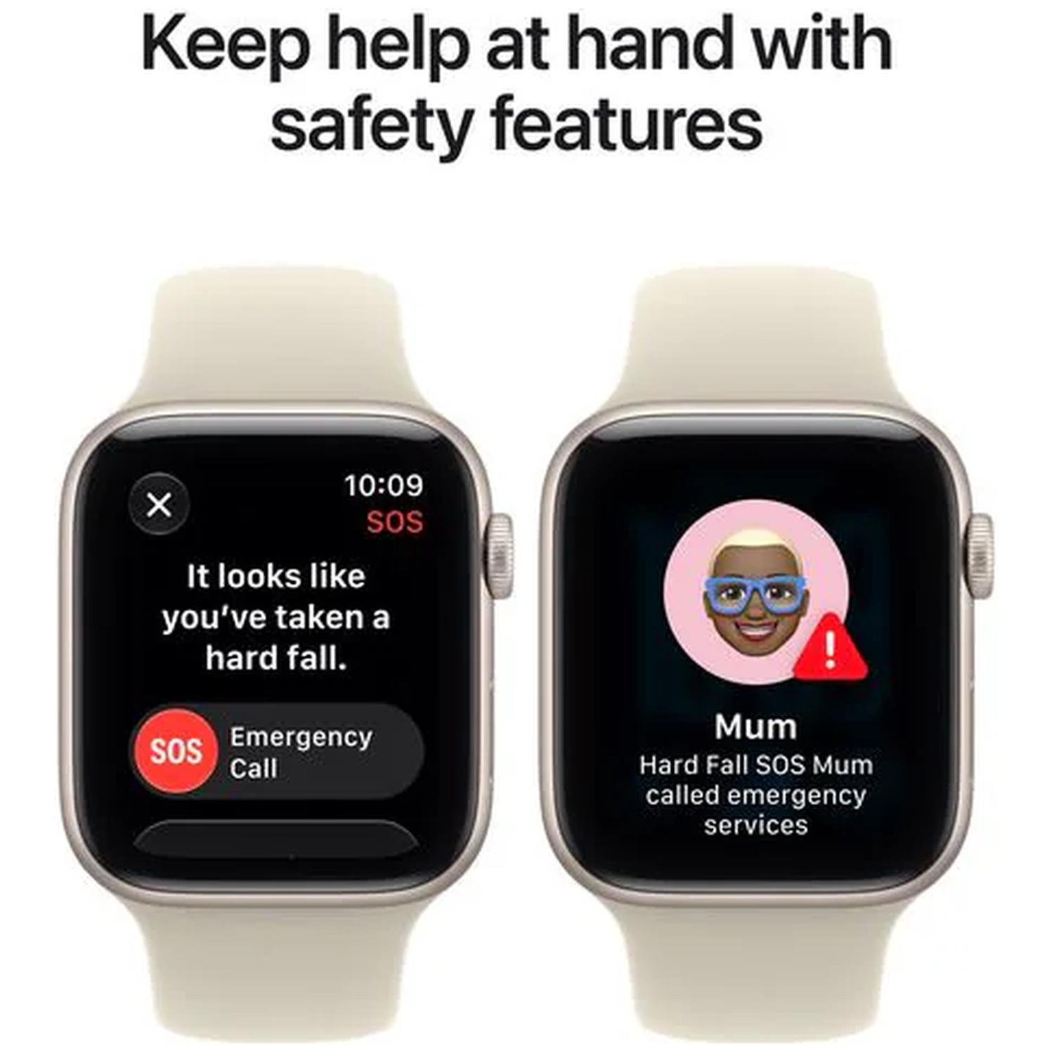 APPLE Watch SE 3 44 mm GPS + Cellular Midnight Aluminium M/L Sportband
