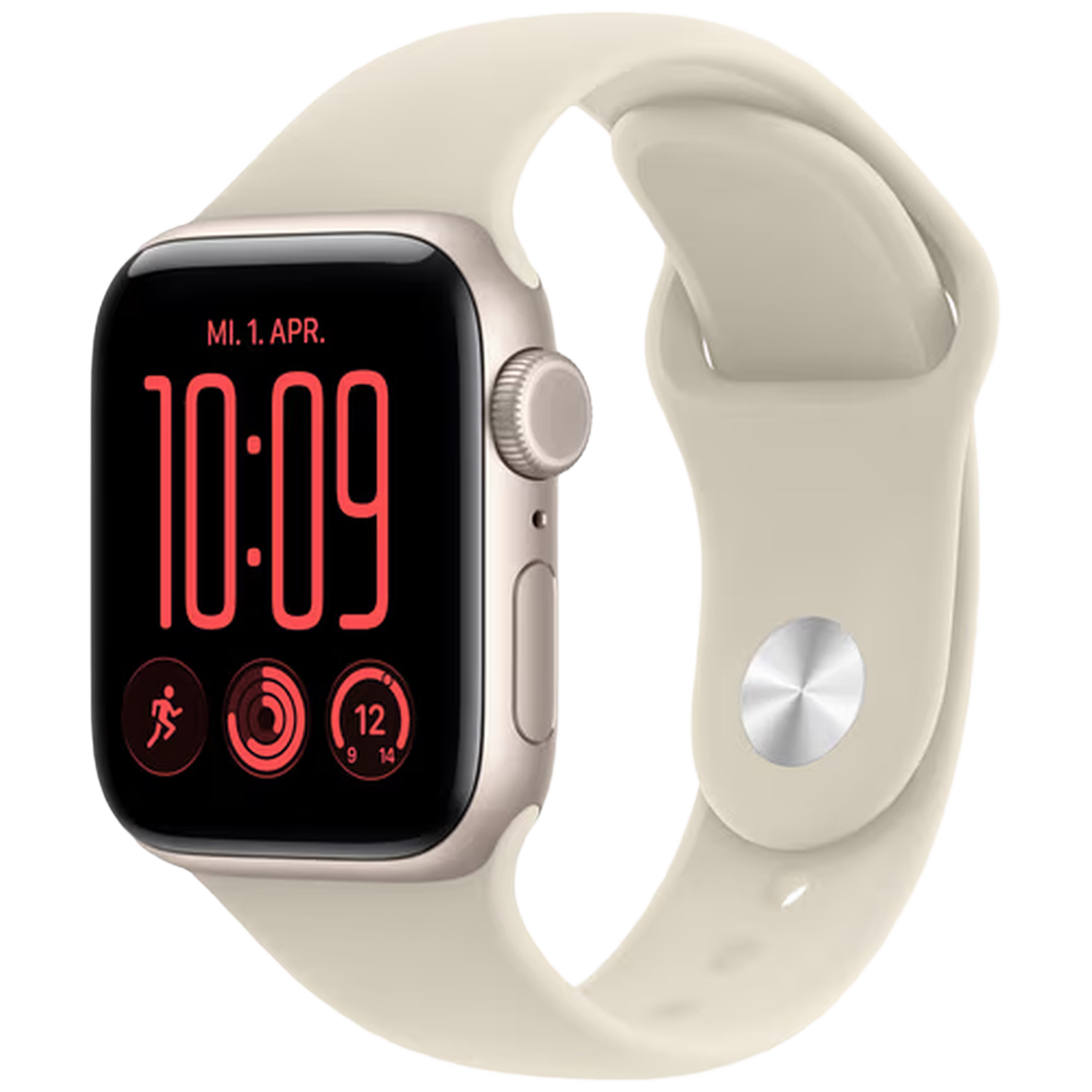 Apple Watch Se 3 40 Mm GPs + Cellular Starlight Aluminium S/m Smartwatch Beige