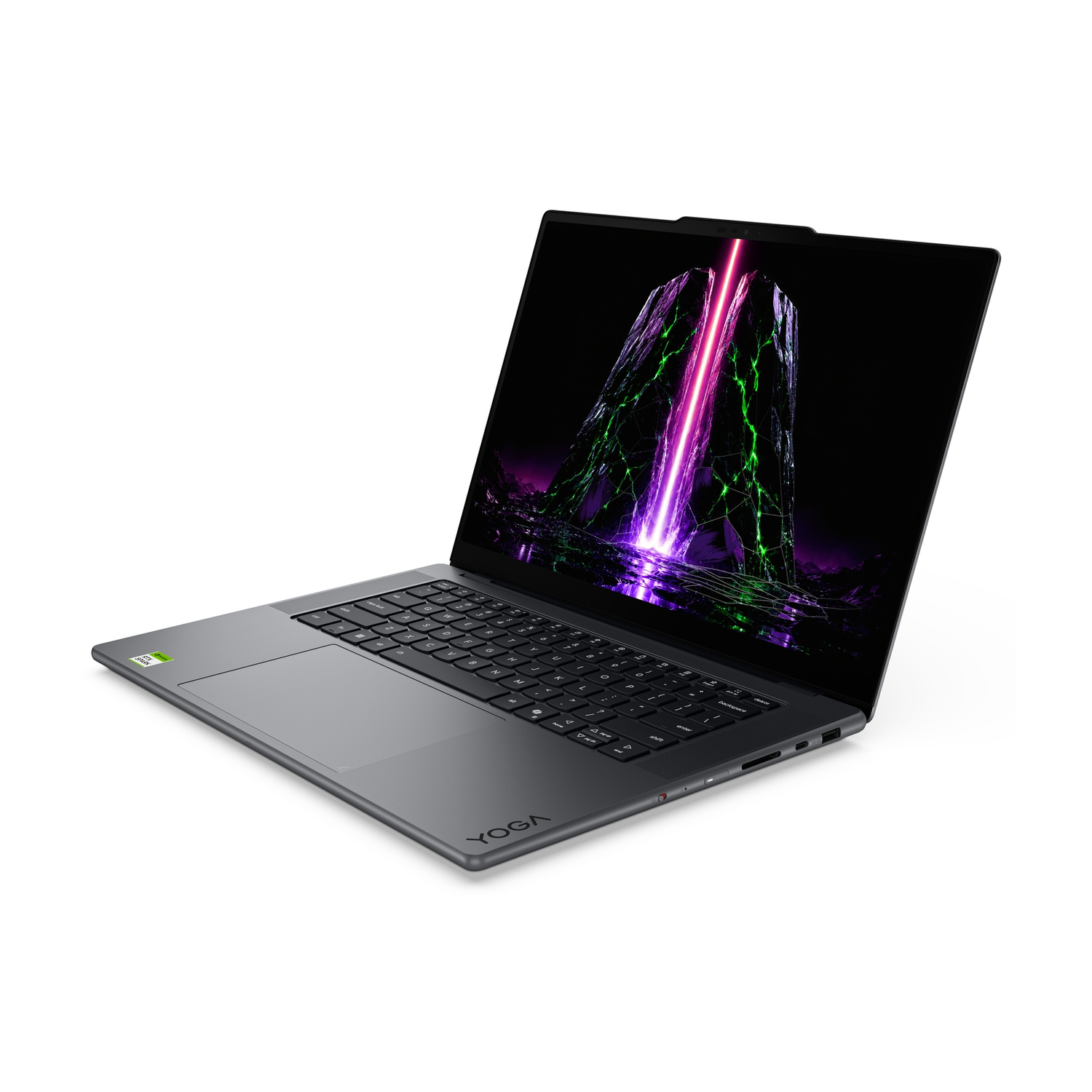 LENOVO Yoga Pro 9n Notebook, 15,3 ", processore NVIDIA RTX Spark N1X con 5120-core GPU e 18-core CPU, RAM 32 GB, 1000 GB SSD, Grey, Windows 11 Home
