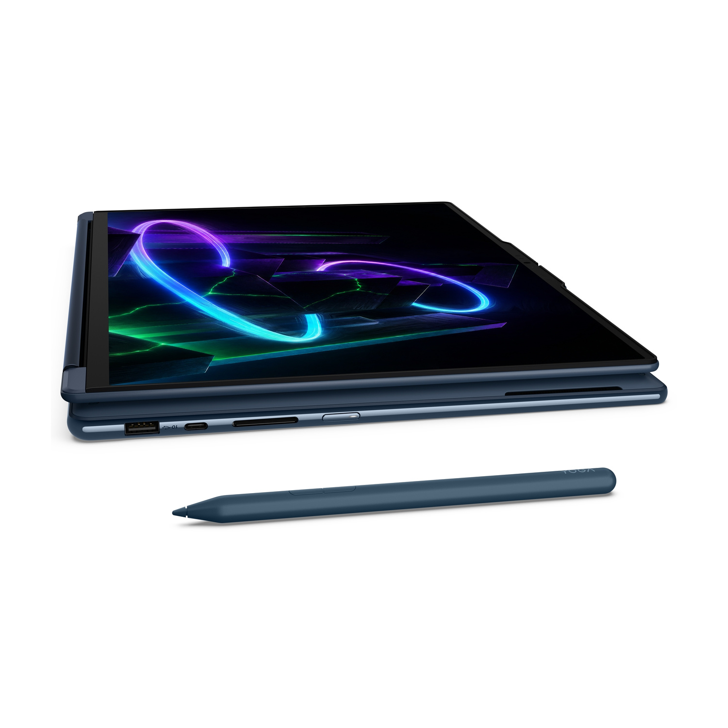 LENOVO Yoga 9 2-in-1 16N1X11 NOTEBOOK CONVERTIBILE, 16 ", processore NVIDIA RTX Spark N1X con 6144-core GPU e 20-core CPU, RAM 64 GB, 1000 GB SSD, Blue, Windows 11 Home