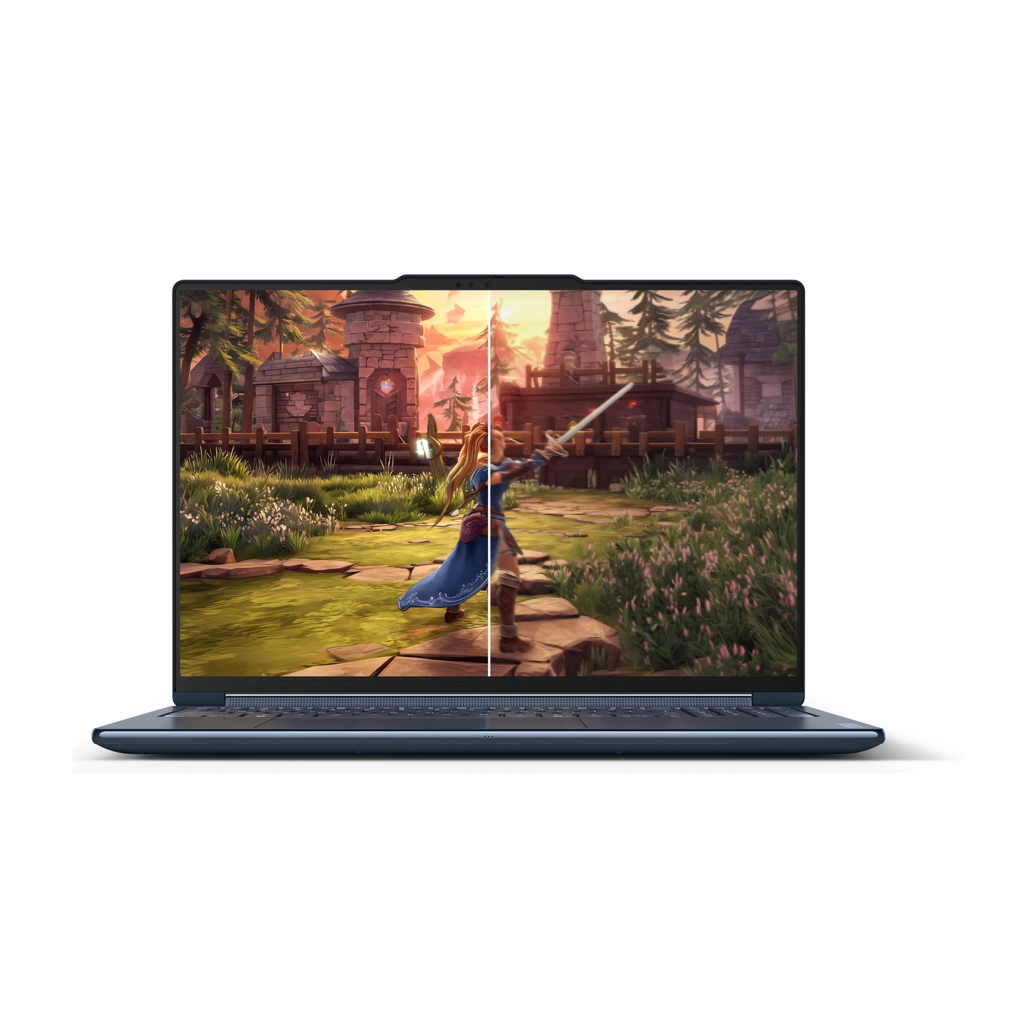 LENOVO Yoga 9 2-in-1 16N1X11 NOTEBOOK CONVERTIBILE, 16 ", processore NVIDIA RTX Spark N1X con 6144-core GPU e 20-core CPU, RAM 64 GB, 1000 GB SSD, Blue, Windows 11 Home