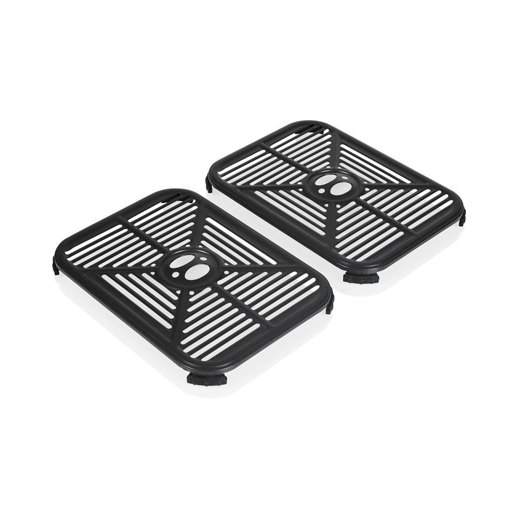 TRISTAR FR-9074 Stack Doppel-Heißluftfritteuse 9 l, 2400 Watt, Schwarz
